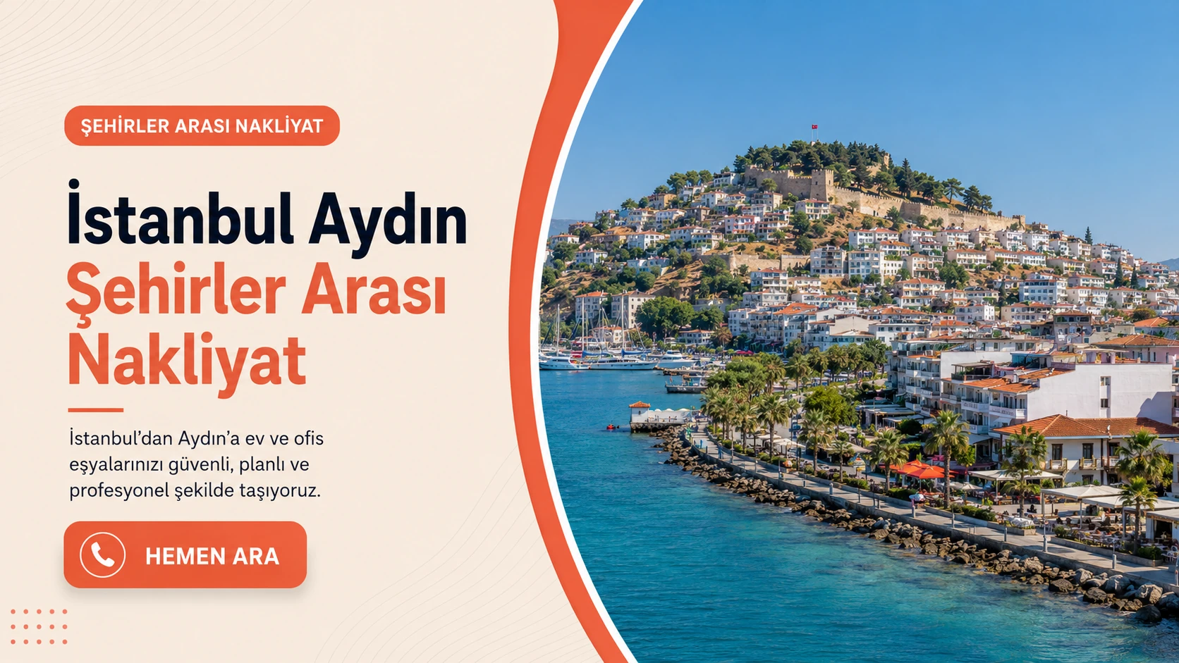 Aydın İstanbul şehirler arası nakliyat il kartı