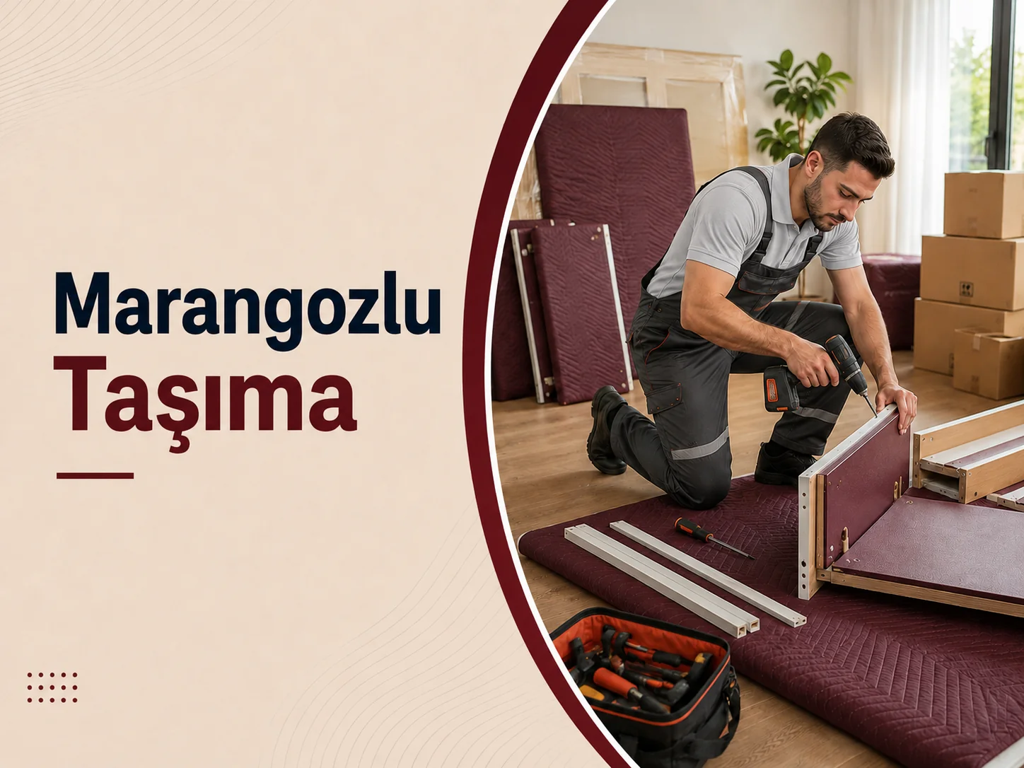 Marangozlu taşıma görseli