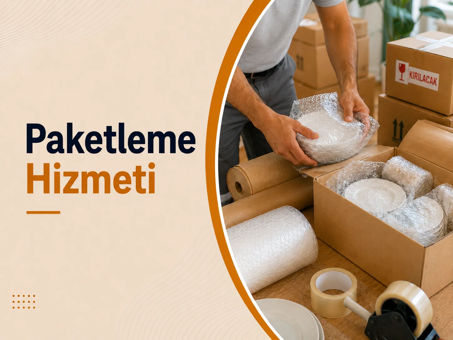 Paketleme hizmeti görseli
